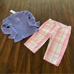 Janie and Jack Girls Set